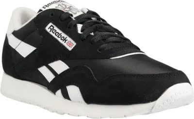 Produktbild von Reebok Classic Nylon In Black White For Men – 9.5 UK - 44 EU - 10.5 US / Black White