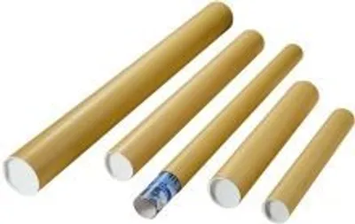 Produktbild von Versandrolle 50cm Ø 80mm braun 10St