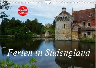 Produktbild von Ferien in Südengland (Wandkalender 2025 DIN A4 quer), CALVENDO Monatskalender