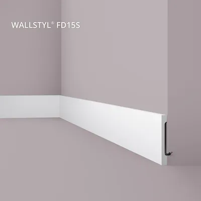 Produktbild von NMC FD15S WALLSTYL Sockelleiste Zierleiste Stuckleiste 2 m