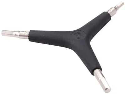 Produktbild von BBB Cycling Innensechskantschlüssel ThreeStar 4/5/6 mm schwarz - kompakter 3-...