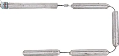 Produktbild von Magnesiumanode Opferanode Kettenanode DN20-DN25 Anode Schutzanode Heizung Boiler : '858x22-DN20'