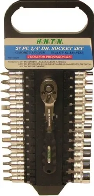 Image de Honiton set de clés 27 pièces 1/4" 1127
