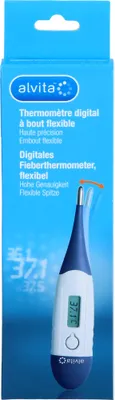 Produktbild von Alvita digitálny klinický teplomer flexibilný, 1 ks