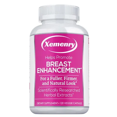 Immagine prodotto di Breast Enhancement (120 capsule) Integratore alimentare, Donne, Aumento del seno, Rassodamento, Taglia del seno