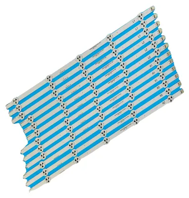 Image de Bande lumineuse LED, longueur 1 120 mm, 10 LED par bande, tension de 3 V par LED, e CE, compatible avec plusieurs modèles de téléviseurs