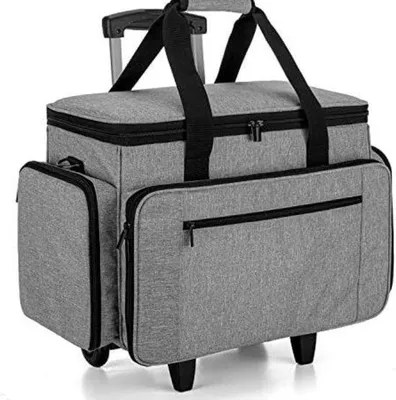Image de Sac gris pour machine à coudre