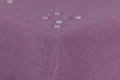 Obrázok produktu pre Omgoods – Obdĺžnikový obrus, 180 cm, fialový, odolný voči škvrnám