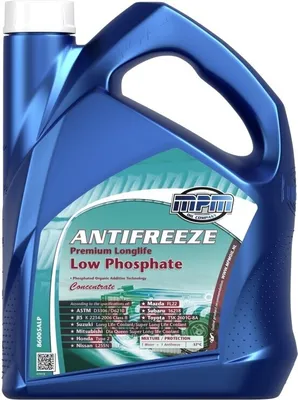 Produktbild von MPM Low Phosphate Kühlmittel Kühlerfrostschutz 5L Blau -37 (50%)°C +221°C Antifreeze Konzentrat