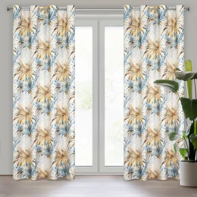 Produktbild von Vorhang VERONA beige NI 140x250 cm  Ösen Ösenvorhang