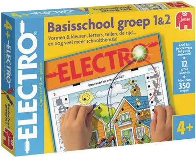 Produktbild von Electro - Basisschool groep 1 & 2, 4 Jahr(e), Batterien erforderlich, LR44, Karton, Kunststoff, Mehrfarbig