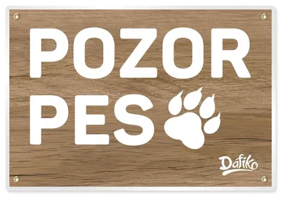 Produktbild von Universal Warnschild Achtung Hund