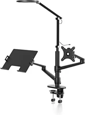 Obrázek produktu pro Plastová žlutá stojací lampa