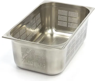 Immagine prodotto di Maxima - Contenitore Gastro Gastronorm - 1/1 GN - Profondità 20 cm - Acciaio inox - Forato
