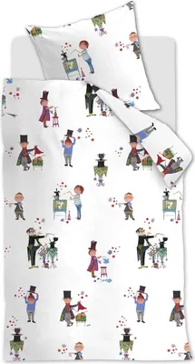 Produktbild von Beddinghouse x Fiep Amsterdam Renforcé-Bettwäsche-Garnitur Goochelen Farbe Multi Größe 135x200