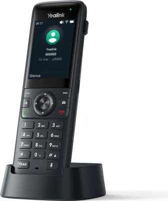 Produktbild von Yealink AX83H, IP-Telefon, Schwarz, 1000 Eintragungen, TFT, 6,1 cm (2.4"), 240 x 320 Pixel