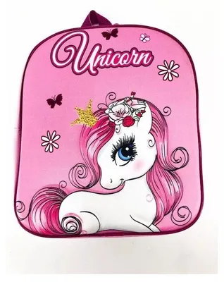 Image de Sac à dos 3D Unicorn Pink Blossom, 30 cm