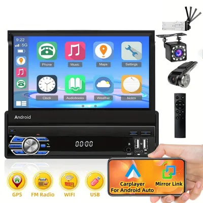 Obrázok produktu pre Android 15: Autorádio – Autostereó – Multimediálny prehrávač – Navigačný systém – Rádio s dotykovým displejom