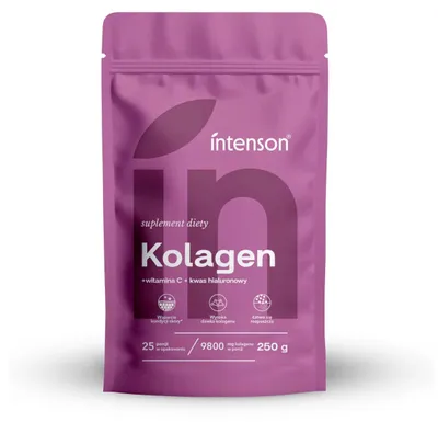 Productafbeelding van Intenson Collageen + Vitamine C + Hyaluronzuur Poeder, 250 gram