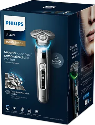 Obrázek produktu pro Philips SHAVER Series 9000 S9985/50 pánský rotační holicí strojek chrom, šedý