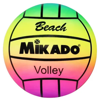 Imagen del producto de Voleibol de playa de goma, suave, ligero, ideal para entrenamiento y juego, 1 unidad