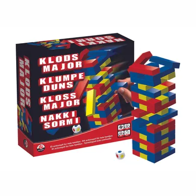 Produktbild von TANZSPIELE Klodsmajor Geschicklichkeitsspiel für 2-6 Spieler, Spieldauer ca. 30 Min.