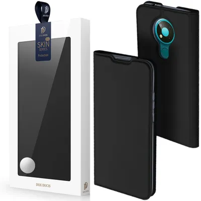 Zdjęcie produktu dla Dux Ducis Skin Pro Kabura Etui Pokrowiec Z Klapką Nokia 3.4 Czarny