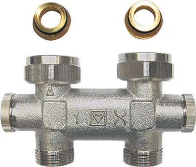 Produktbild von Herz TP-Bypasskörper für Einrohranlage M22 x 1,5 x G3/4, 1 Stk.