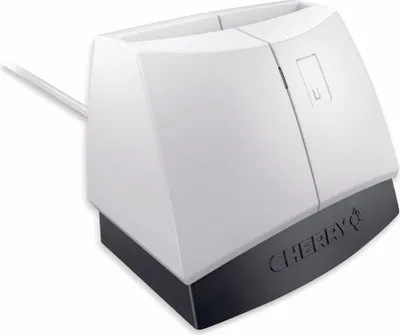 Zdjęcie produktu dla CHERRY SmartTerminal ST-1144, USB 2.0, 1,75 m, Czarny, Szary, 300 g