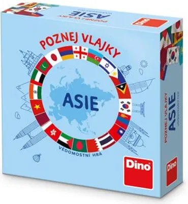 Immagine prodotto di Conoscere le bandiere: Asia - Gioco di viaggio