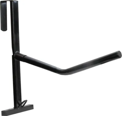 Produktbild von Sattelhalter für 1 Sattel, einhakbar, mobil und transportabel für 1 Sattel Sattelhalter einhakbar, schwarz