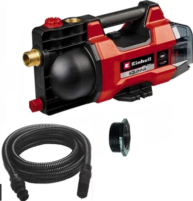 Produktbild von Einhell Akku-Gartenpumpe AQUINNA 18/28 Solo 18V ECO-/ Boost- Saugschlauch 4 m