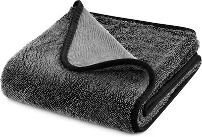 Produktbild von Trockentuch 90 x 60 cm - Microfaser für professionelle Autopflege - Hohe Aufnahmekapazität und flauschfrei