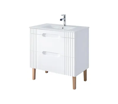 Produktbild von Szafka pod umywalkę FIJI WHITE 82 80cm biała