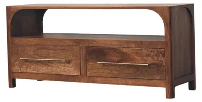 Produktbild von Artisan Furniture Massivholz-Medienkonsole Arc-Line