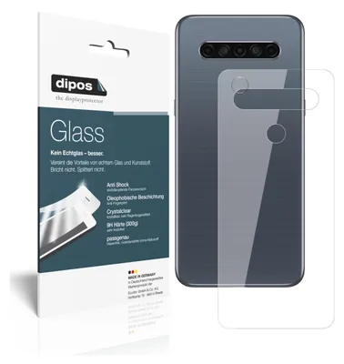 Zdjęcie produktu dla 1x Folia ochronna na tylną obudowę LG K61 - Folia przeciwwstrząsowa 9H z plastikowego szkła dipos Glass