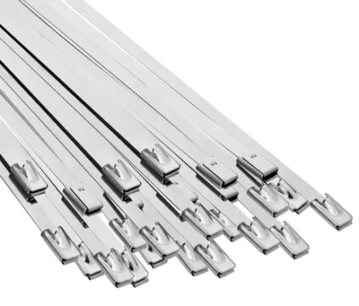 Obrázok produktu pre vidaXL Spony na káble, 25 ks, 4,6 x 250 mm, strieborné