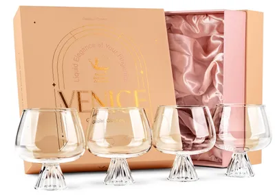 Cocktailgläser Set 4er, 500 ml, Borosilikatglas, Ballonform