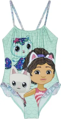 Produktbild von Badeanzug für Mädchen Gabby's Dollhouse Bunt - 3 Jahre