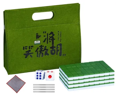 Immagine prodotto di Set di gioco Mahjong con custodia e dadi