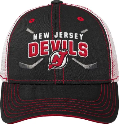 Immagine prodotto di Cappellino da bambino New Jersey Devils NHL Lockup Meshback regolabile