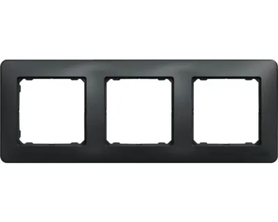 Zdjęcie produktu dla Ramka 3-krotna czarny antracyt Sedna Design SDD314803