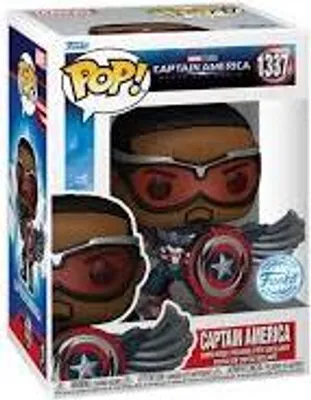 Produktbild von Figur Funko POP Captain America: Brave New World 1337 Captain America Special Edition