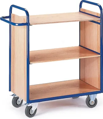 Produktbild von Rollcart Etagenwagen 08-7321 blau 98,0 x 50,0 x 93,0 cm