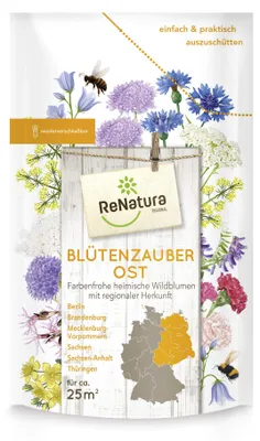 Artikelbild 1 von 'Regio Blütenzauber Ost (275 g)' aus der Kategorie Wildblumenwiese