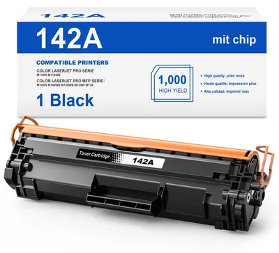 Obrázek produktu pro Toner 142A, černý - kompatibilní s tiskárnami HP Laserjet M140w a M110w