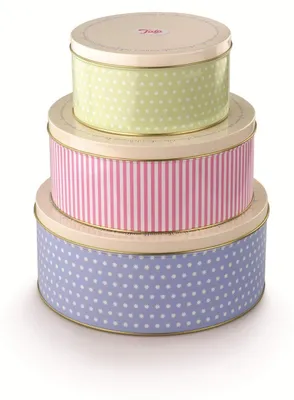 Produktbild von Tala Originals Keksdosen 3er Set, Metalldosen Pastell