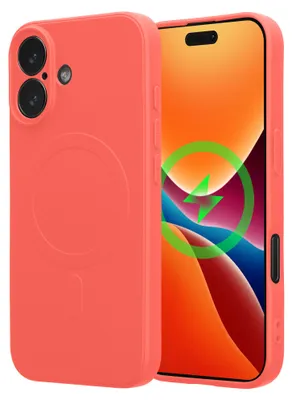 Produktbild von kwmobile TPU Handyhülle für Apple iPhone 18 Pro / iPhone 17 Pro Hülle – Slim Case mit integriertem Magnetring, Mikrofaser-Innenfutter und erhöhtem
