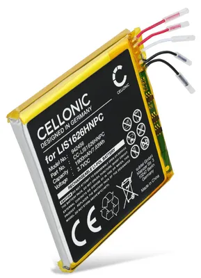 Produktbild von CELLONIC 1x Akku für mp3 Player Kompatibel mit Sony NW-WM1A, NW-WM1Z, 1-853-588-15 - (1900mAh, 3.7V)