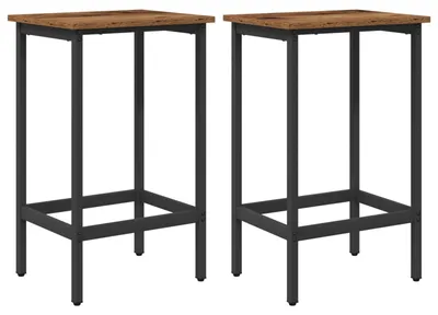 Immagine prodotto di Due sgabelli da bar. Legno di recupero. Dimensioni: 40 x 32 x 74 cm